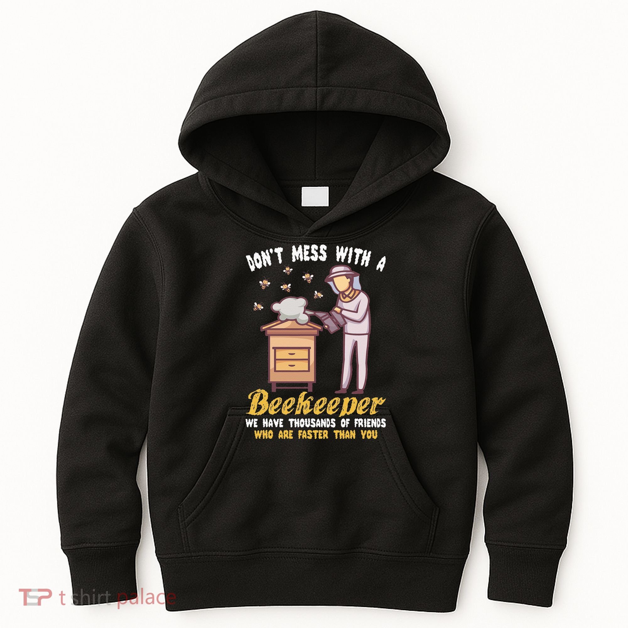 Funny Beekeeper Beekeeping Supplies Honey Bees Beehive Kids Hoodie