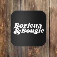 Funny Boricua & Bougie Apparel Coaster thumb 0