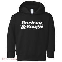 Funny Boricua & Bougie Apparel Toddler Hoodie thumb 0