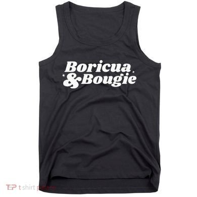 Funny Boricua & Bougie Apparel Tank Top