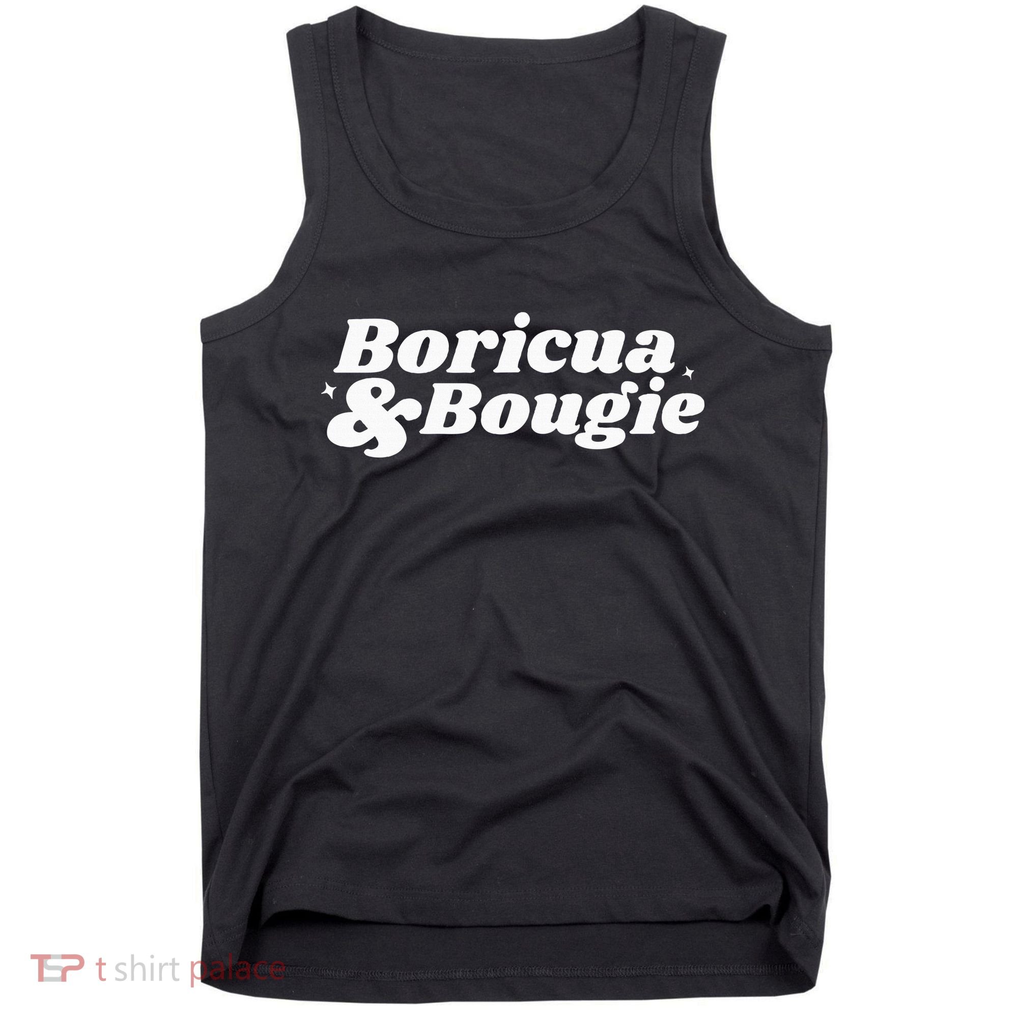 Funny Boricua & Bougie Apparel Tank Top