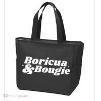 Funny Boricua & Bougie Apparel Tote Bag thumb 3