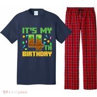 Funny Birthday Boy ItS My 4th Birthday Video Game Pixel Pajama Set thumb 0