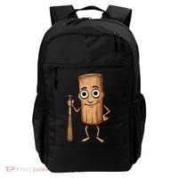 Funny Baseball Bat Wood Log Meme Brainrot Italian Backpack thumb 0