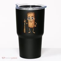 Funny Baseball Bat Wood Log Meme Brainrot Italian Tumbler thumb 0