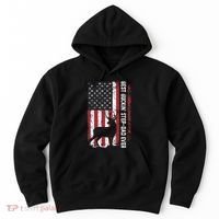 Flag Best Buckin' Step-Dad Ever Deer Hunting Father's Day Hoodie thumb 0