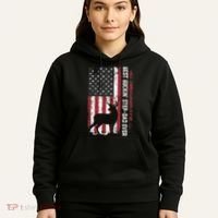 Flag Best Buckin' Step-Dad Ever Deer Hunting Father's Day Hoodie thumb 5
