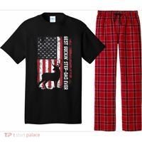 Flag Best Buckin' Step-Dad Ever Deer Hunting Father's Day Pajama Set thumb 0