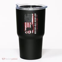 Flag Best Buckin' Step-Dad Ever Deer Hunting Father's Day Tumbler thumb 0