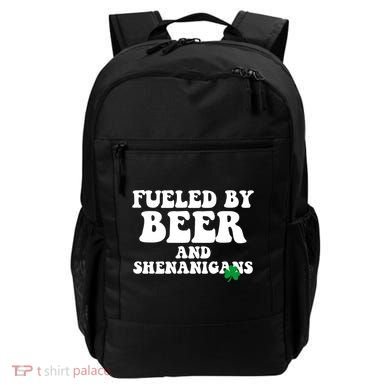Fueled By Beer And Shenanigans St Patricks Day Backpack