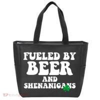 Fueled By Beer And Shenanigans St Patricks Day Tote Bag thumb 0