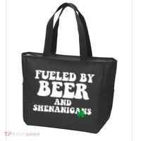 Fueled By Beer And Shenanigans St Patricks Day Tote Bag thumb 3