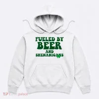 Fueled By Beer And Shenanigans St Patricks Day Hoodie thumb 0