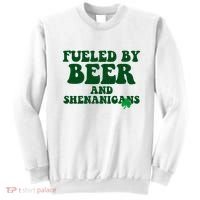 Fueled By Beer And Shenanigans St Patricks Day Sweatshirt thumb 0