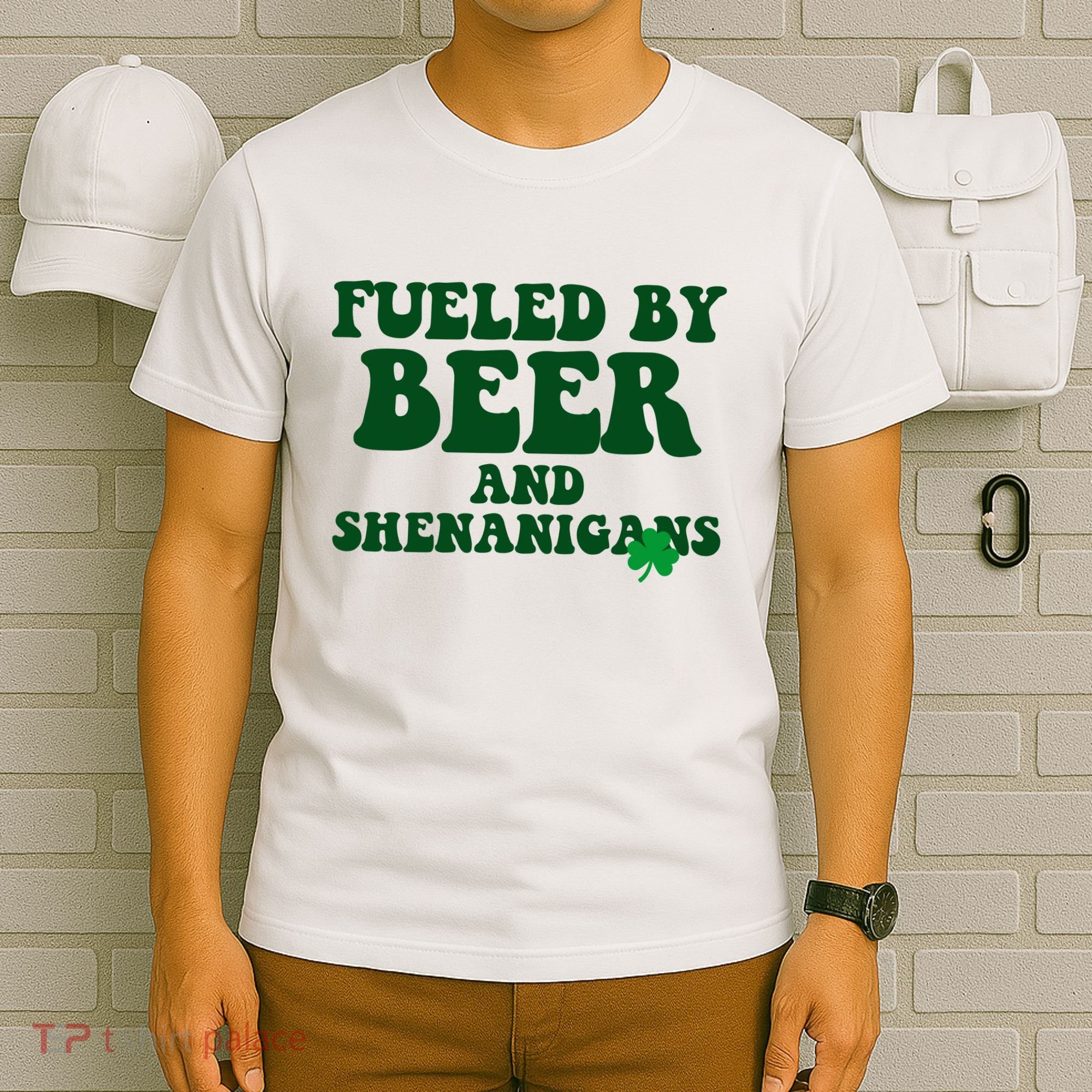 Fueled By Beer And Shenanigans St Patricks Day T-Shirt