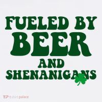 Fueled By Beer And Shenanigans St Patricks Day Women's Hoodie thumb 2