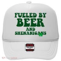Fueled By Beer And Shenanigans St Patricks Day Hat thumb 0