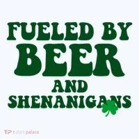Fueled By Beer And Shenanigans St Patricks Day Tank Top thumb 6