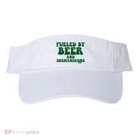 Fueled By Beer And Shenanigans St Patricks Day Visor thumb 0