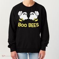 Funny Boo Bees Couples Halloween Cool Women's Sweatshirt thumb 0