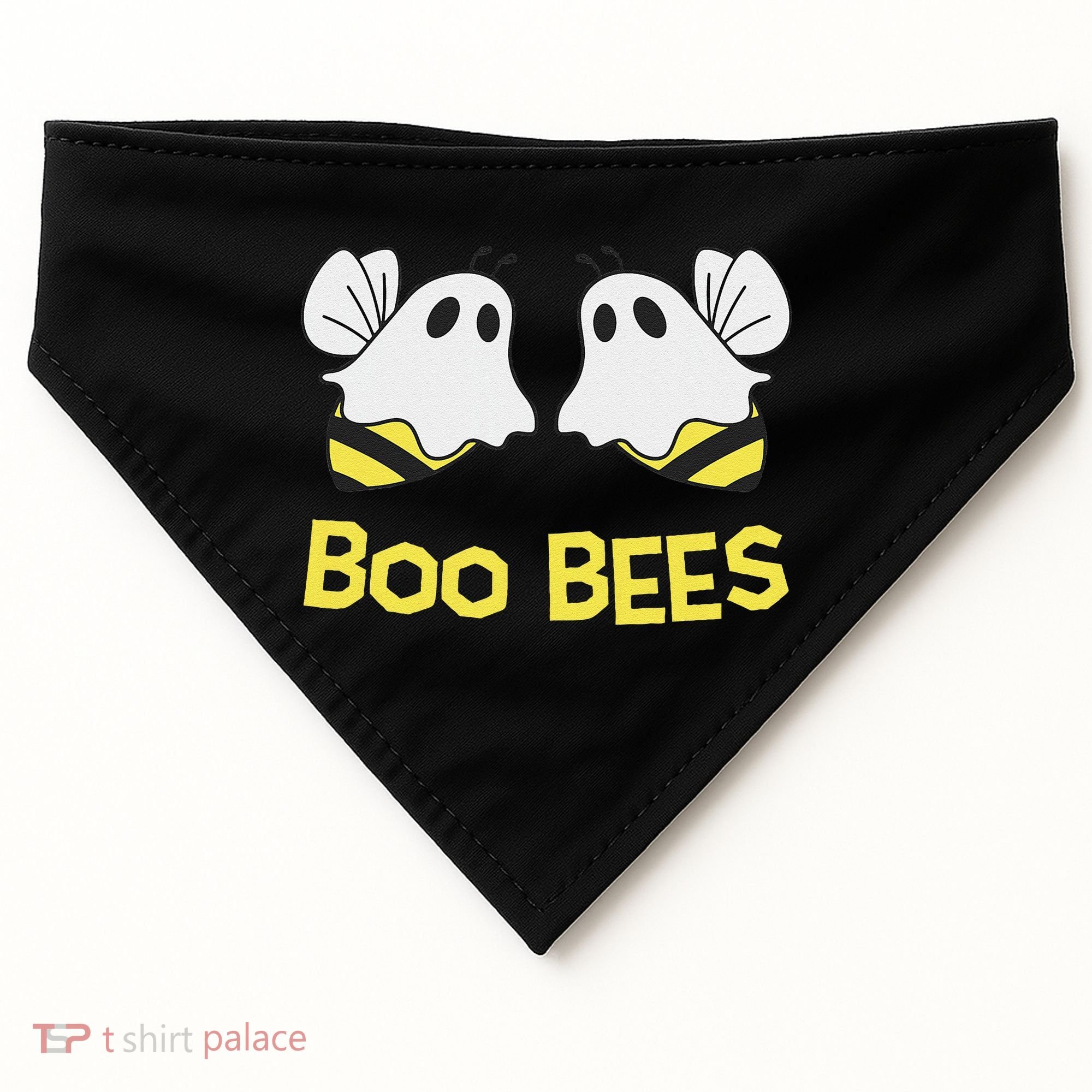 Funny Boo Bees Couples Halloween Cool USA-Made Doggie Bandana