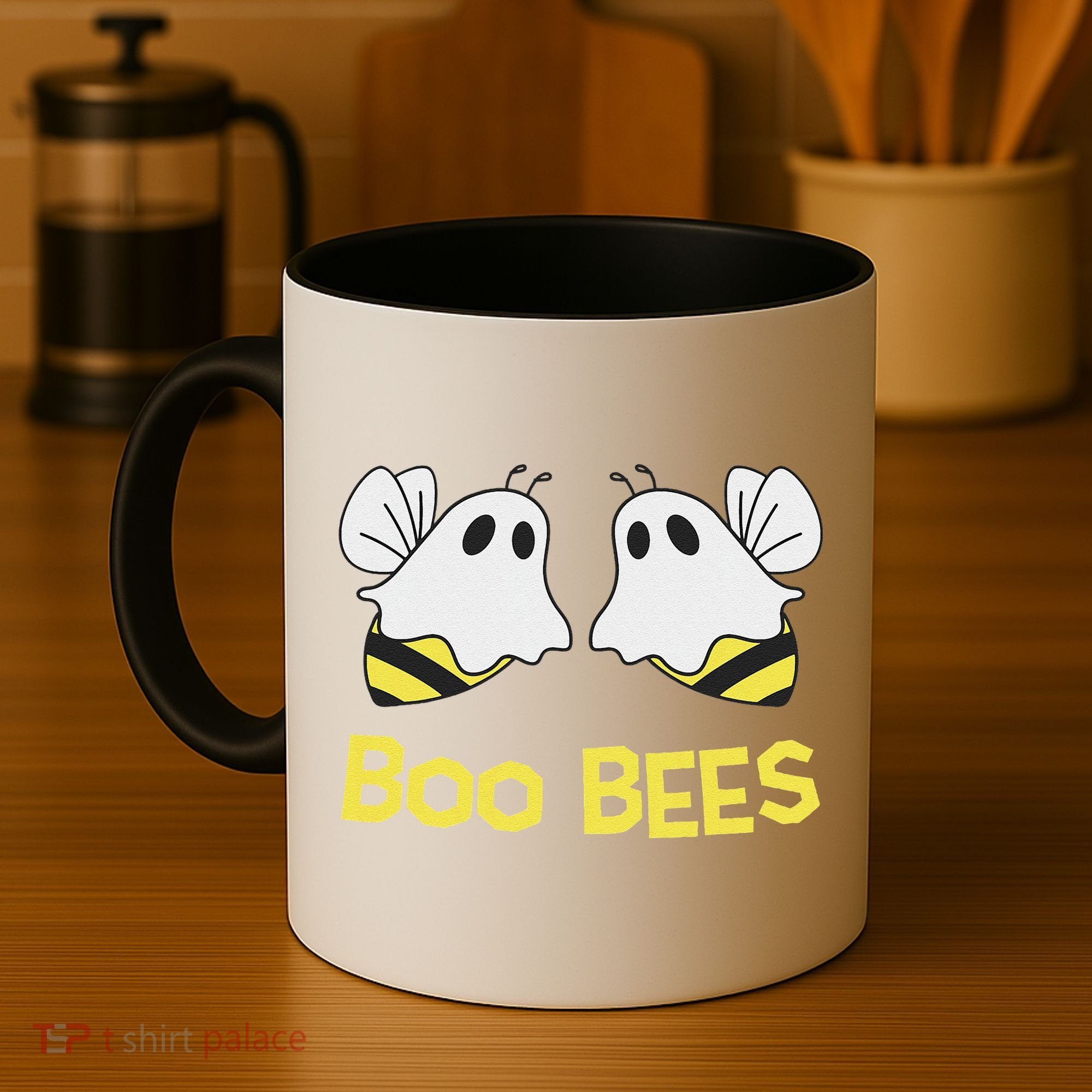 Funny Boo Bees Couples Halloween Cool Coffee Mug