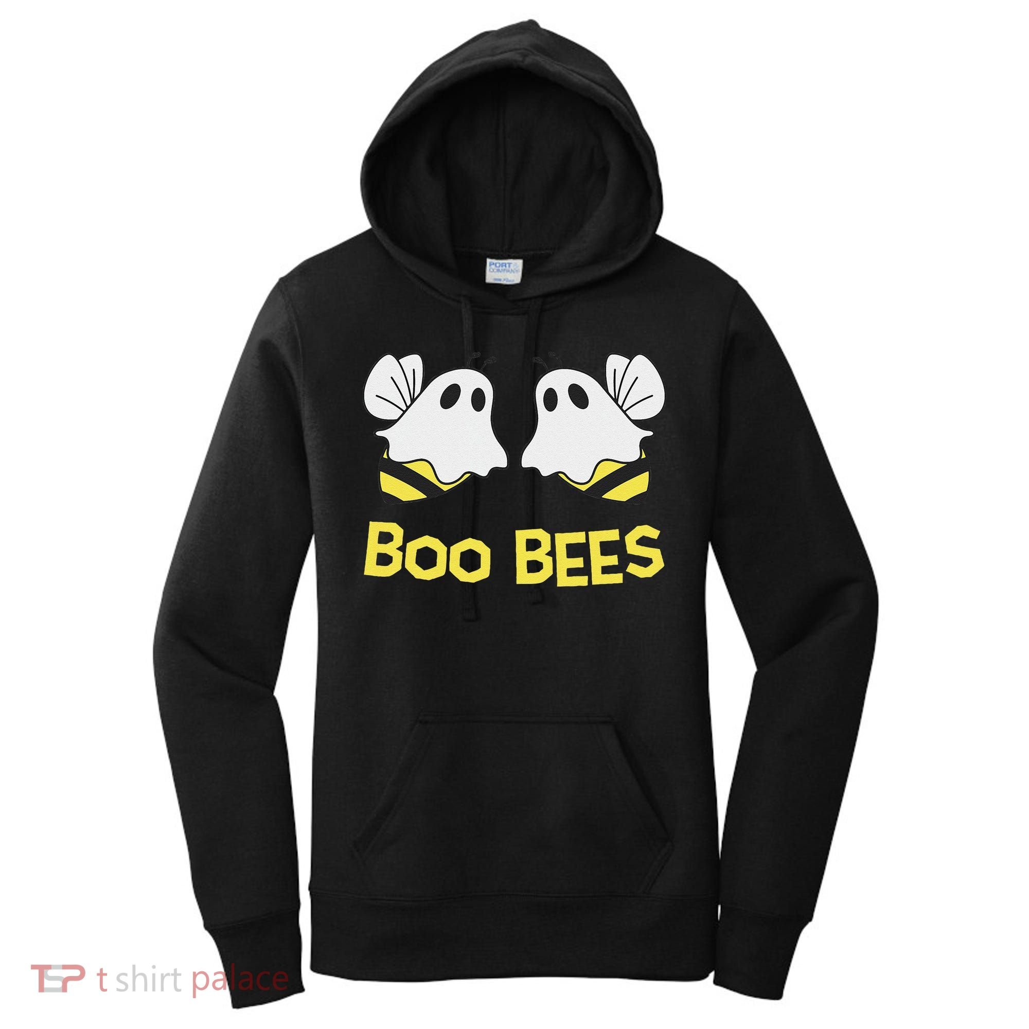 Funny Boo Bees Couples Halloween Cool Women's Hoodie