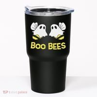 Funny Boo Bees Couples Halloween Cool Tumbler thumb 0