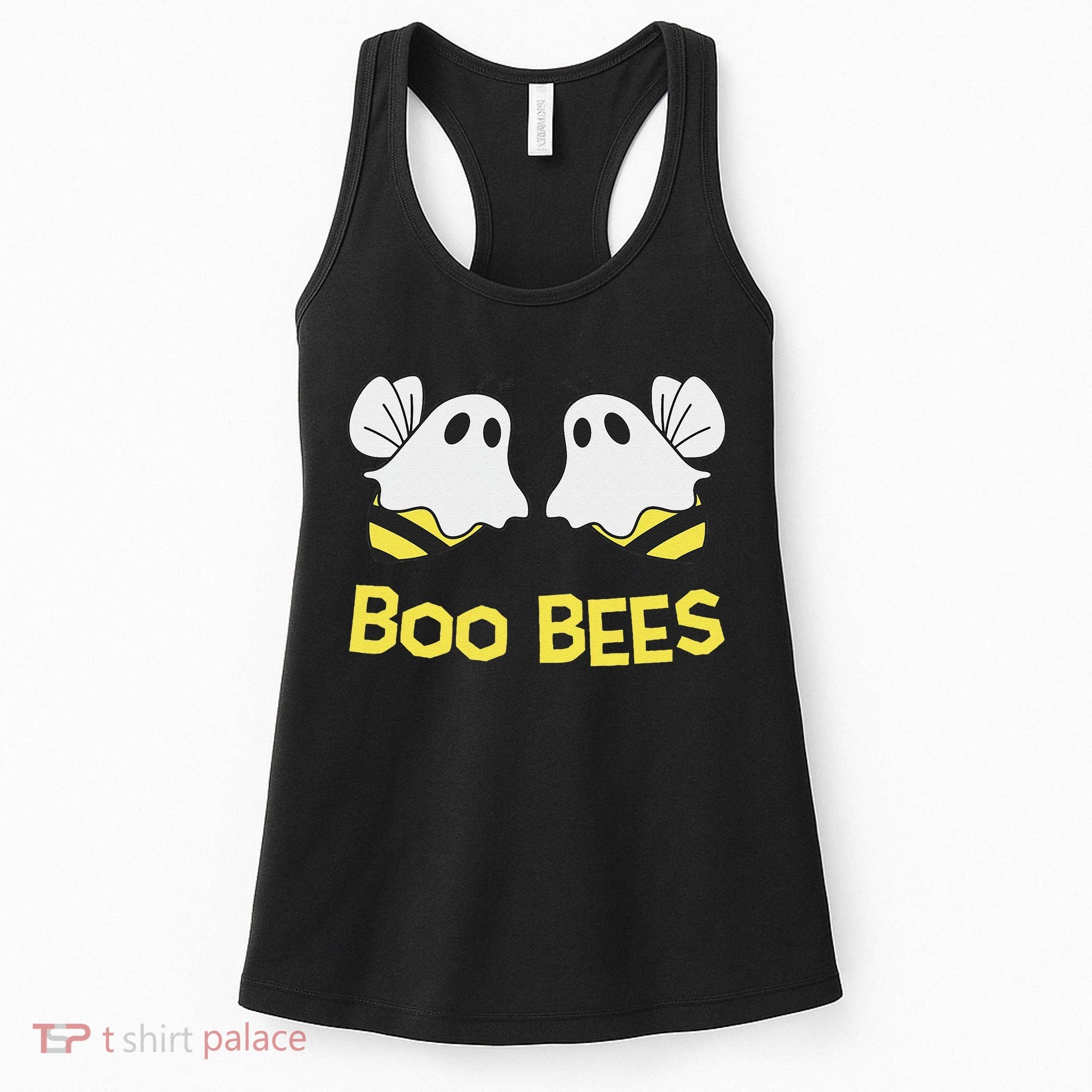 Funny Boo Bees Couples Halloween Cool Women's Tank Top