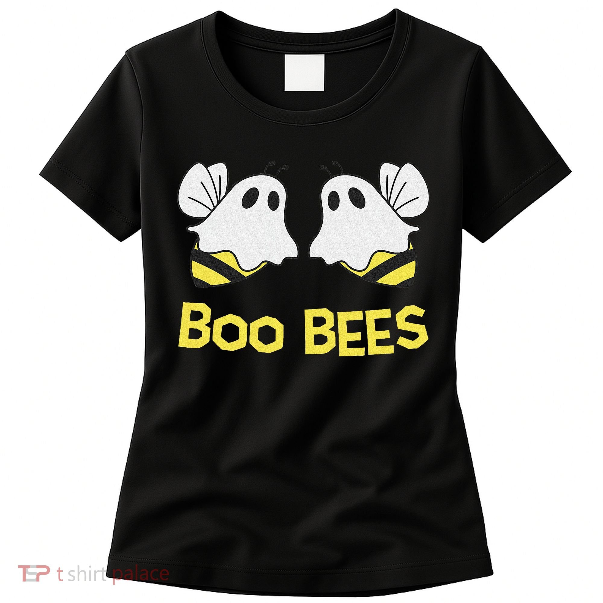 Funny Boo Bees Couples Halloween Cool Women's T-Shirt