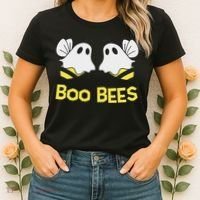 Funny Boo Bees Couples Halloween Cool Women's T-Shirt thumb 2