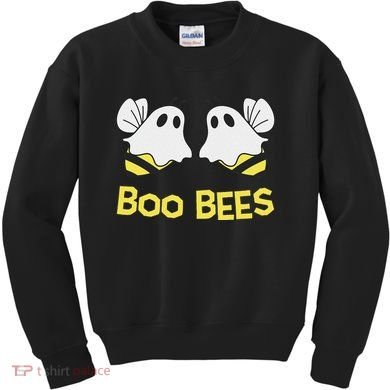 Funny Boo Bees Couples Halloween Cool Kids Sweatshirt