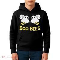 Funny Boo Bees Couples Halloween Cool Kids Hoodie thumb 4