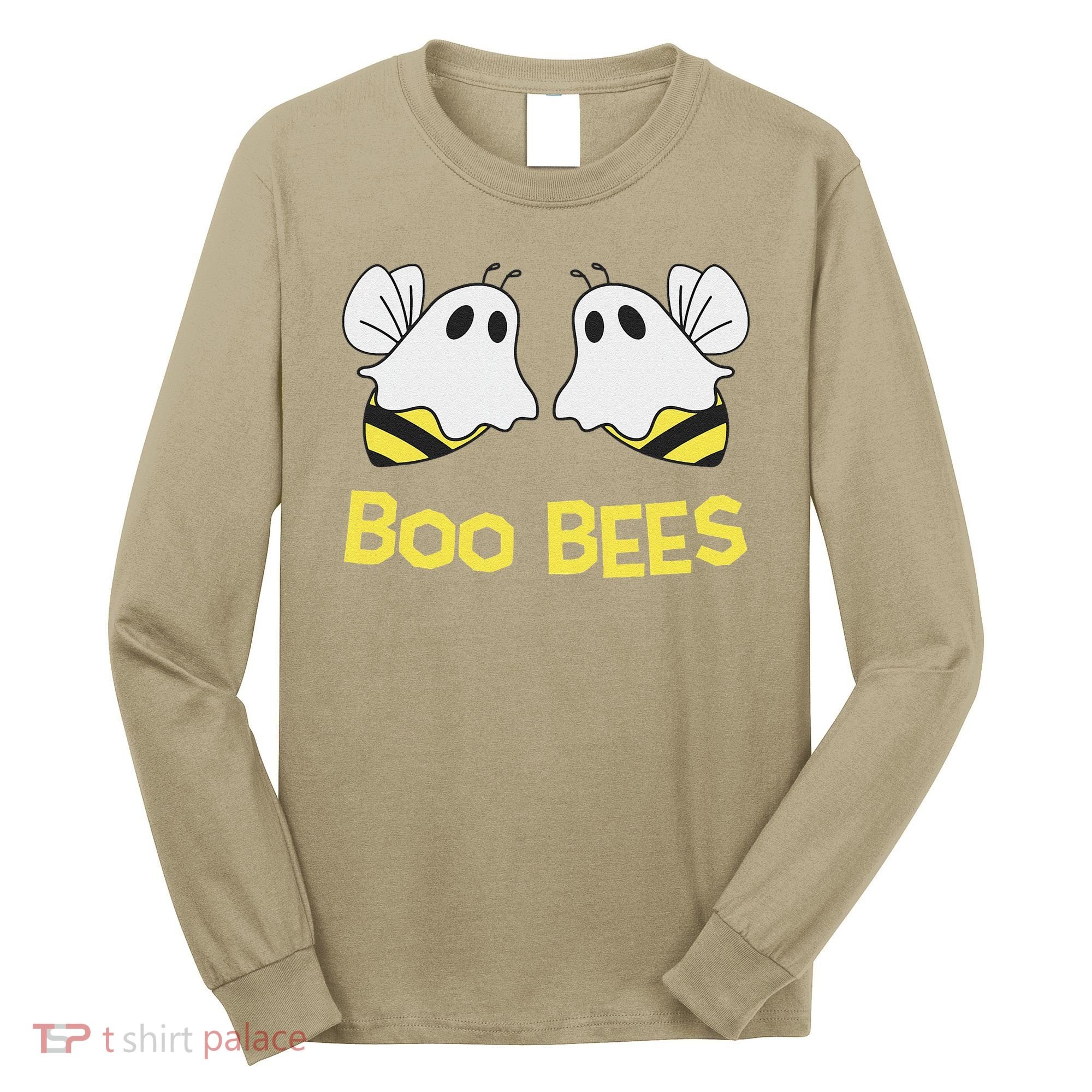 Funny Boo Bees Couples Halloween Cool Long Sleeve Shirt