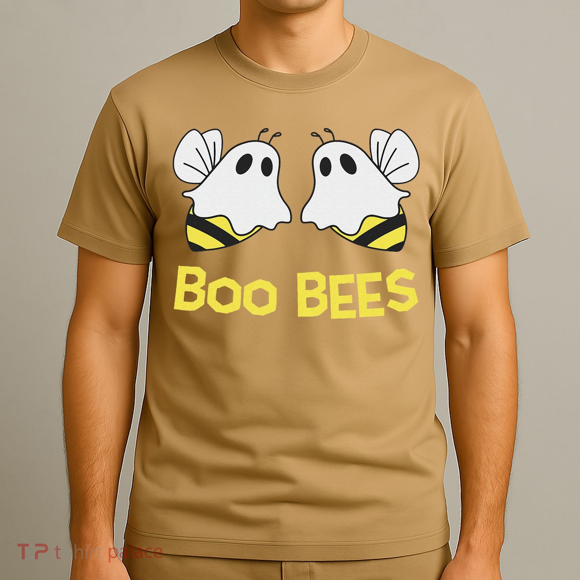 Funny Boo Bees Couples Halloween Cool T-Shirt
