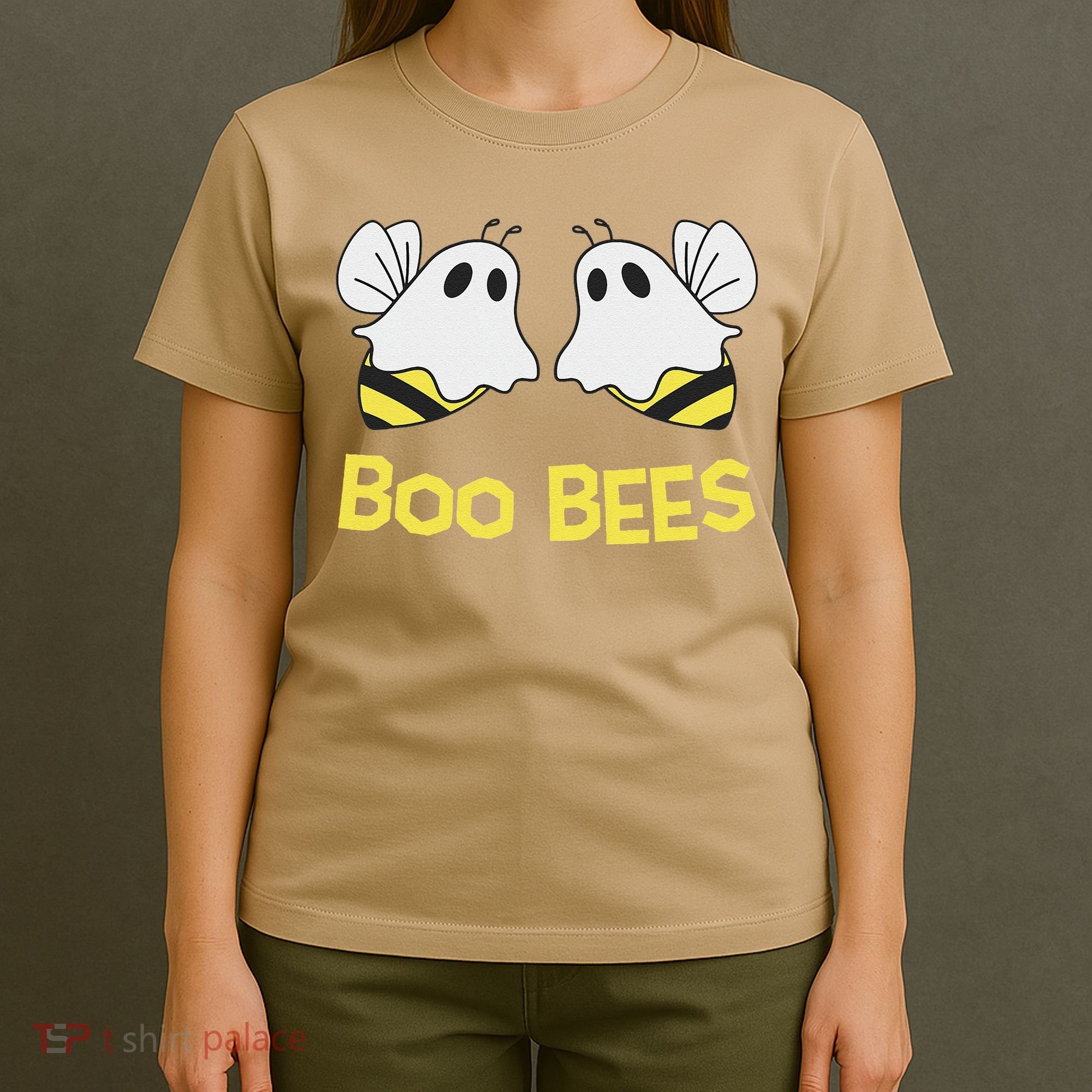 Funny Boo Bees Couples Halloween Cool T-Shirt