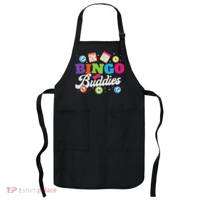 Funny Bingo Buddies Lucky Game Matching Team Apron
