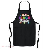 Funny Bingo Buddies Lucky Game Matching Team Apron thumb 0