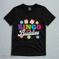 Funny Bingo Buddies Lucky Game Matching Team T-Shirt thumb 5
