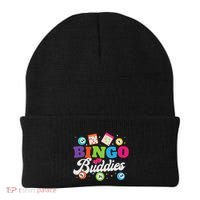 Funny Bingo Buddies Lucky Game Matching Team Beanie thumb 0
