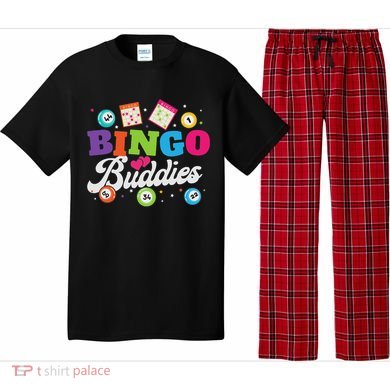 Funny Bingo Buddies Lucky Game Matching Team Pajama Set