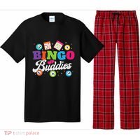 Funny Bingo Buddies Lucky Game Matching Team Pajama Set thumb 0