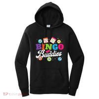Funny Bingo Buddies Lucky Game Matching Team Women's Hoodie thumb 0
