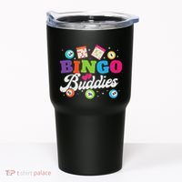 Funny Bingo Buddies Lucky Game Matching Team Tumbler thumb 0