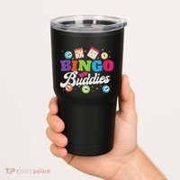 Funny Bingo Buddies Lucky Game Matching Team Tumbler thumb 2