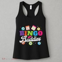 Funny Bingo Buddies Lucky Game Matching Team Women's Tank Top thumb 3