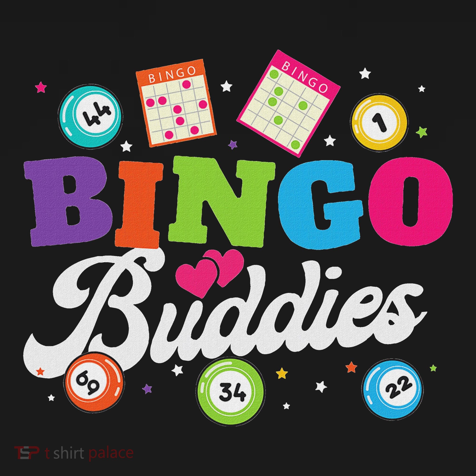 Funny Bingo Buddies Lucky Game Matching Team Women's Tank Top