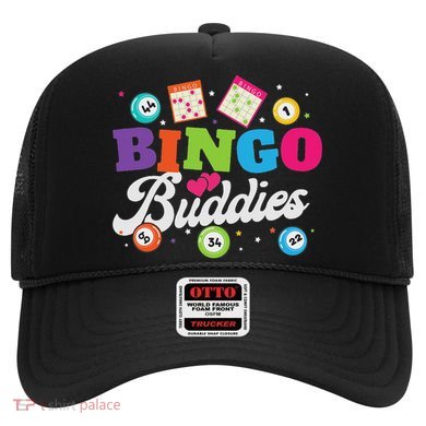 Funny Bingo Buddies Lucky Game Matching Team Hat