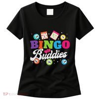 Funny Bingo Buddies Lucky Game Matching Team Women's T-Shirt thumb 0
