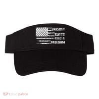 Funny Bbq Brisket Butts Ribs And Freedom Funny Grilling Visor thumb 0